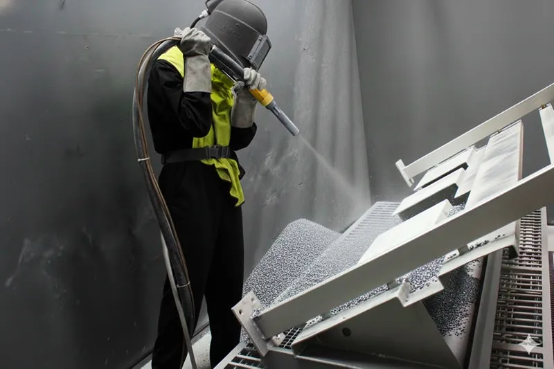 Jateamento e granalha de aço - Adamétal – Soluções Industriais em Aço e Metalmecânica