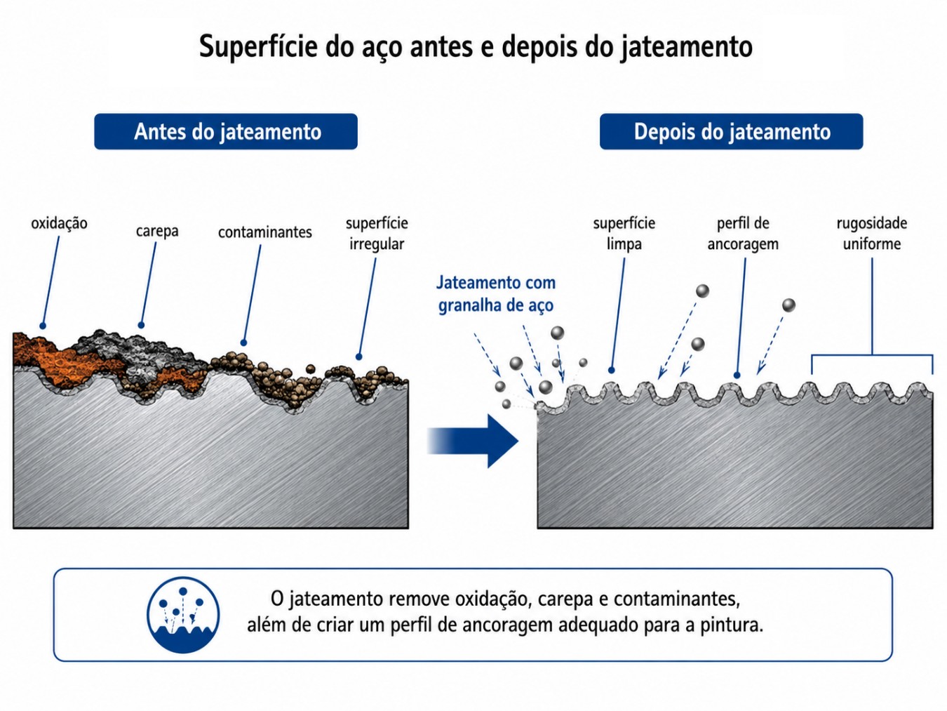 Superfícies metálicas - Adamétal